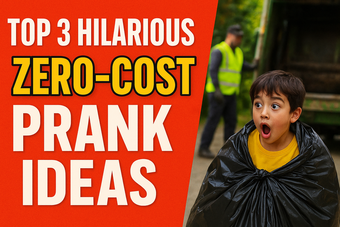 Best 3 Hilarious Zero-Cost Prank Ideas That Will Make Everyone Laugh