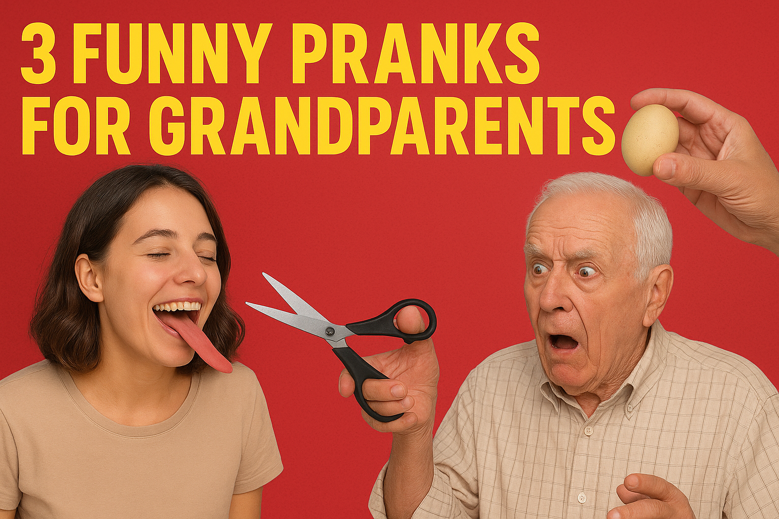 How to prank grandparents? 3 Funny Pranks to Play on Your Grandparents