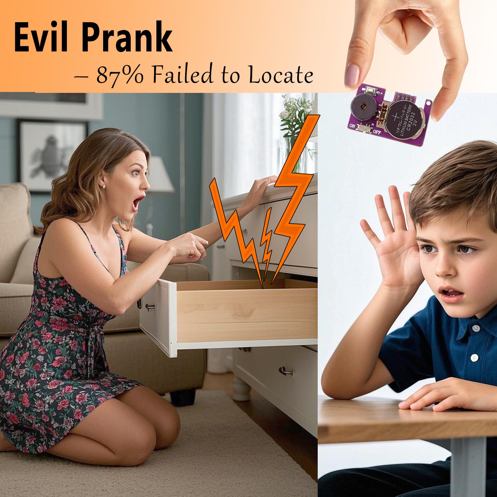 2025 Cricket Noise Prank Device – Hide & Annoy Sound Gag Toy
