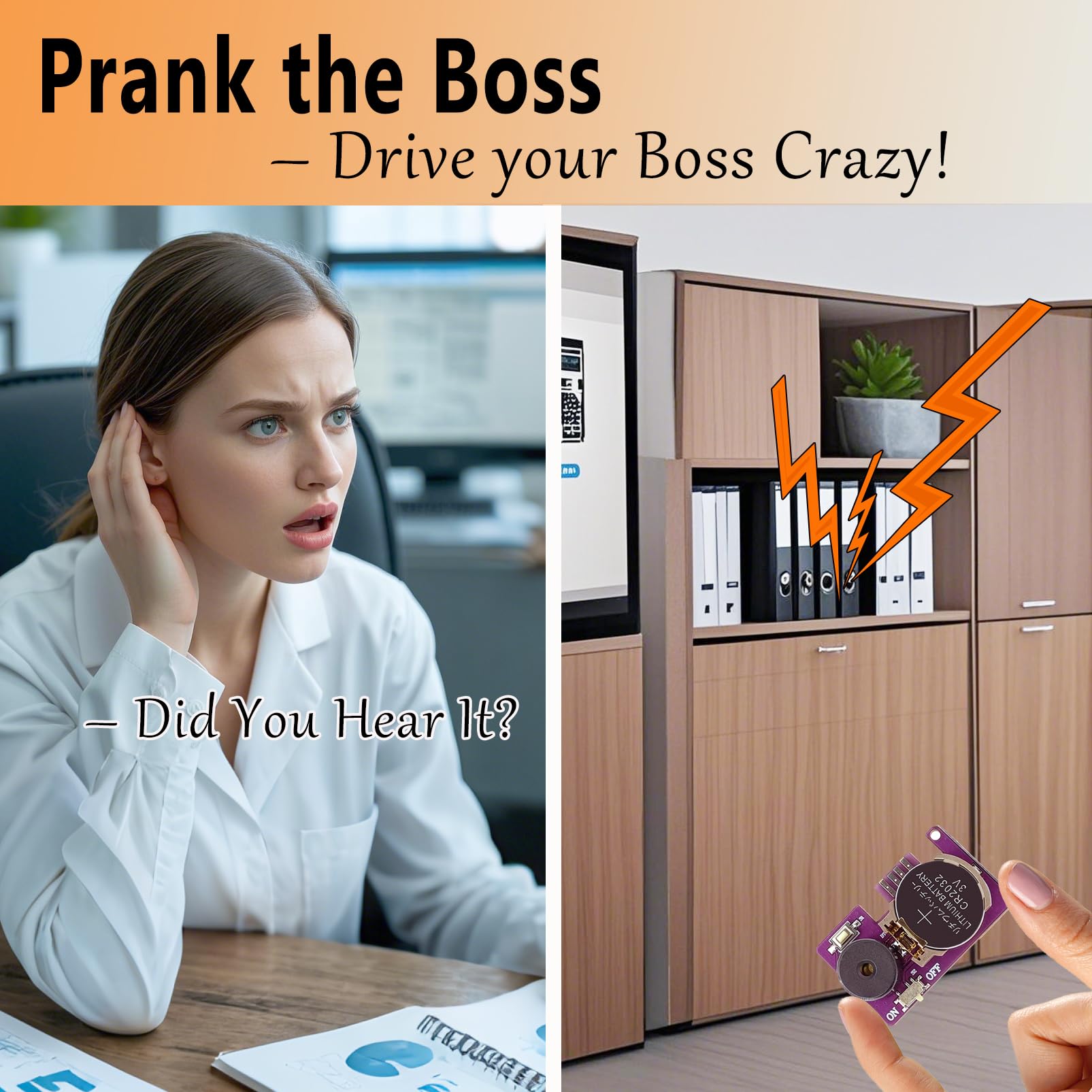 2025 Cricket Noise Prank Device – Hide & Annoy Sound Gag Toy