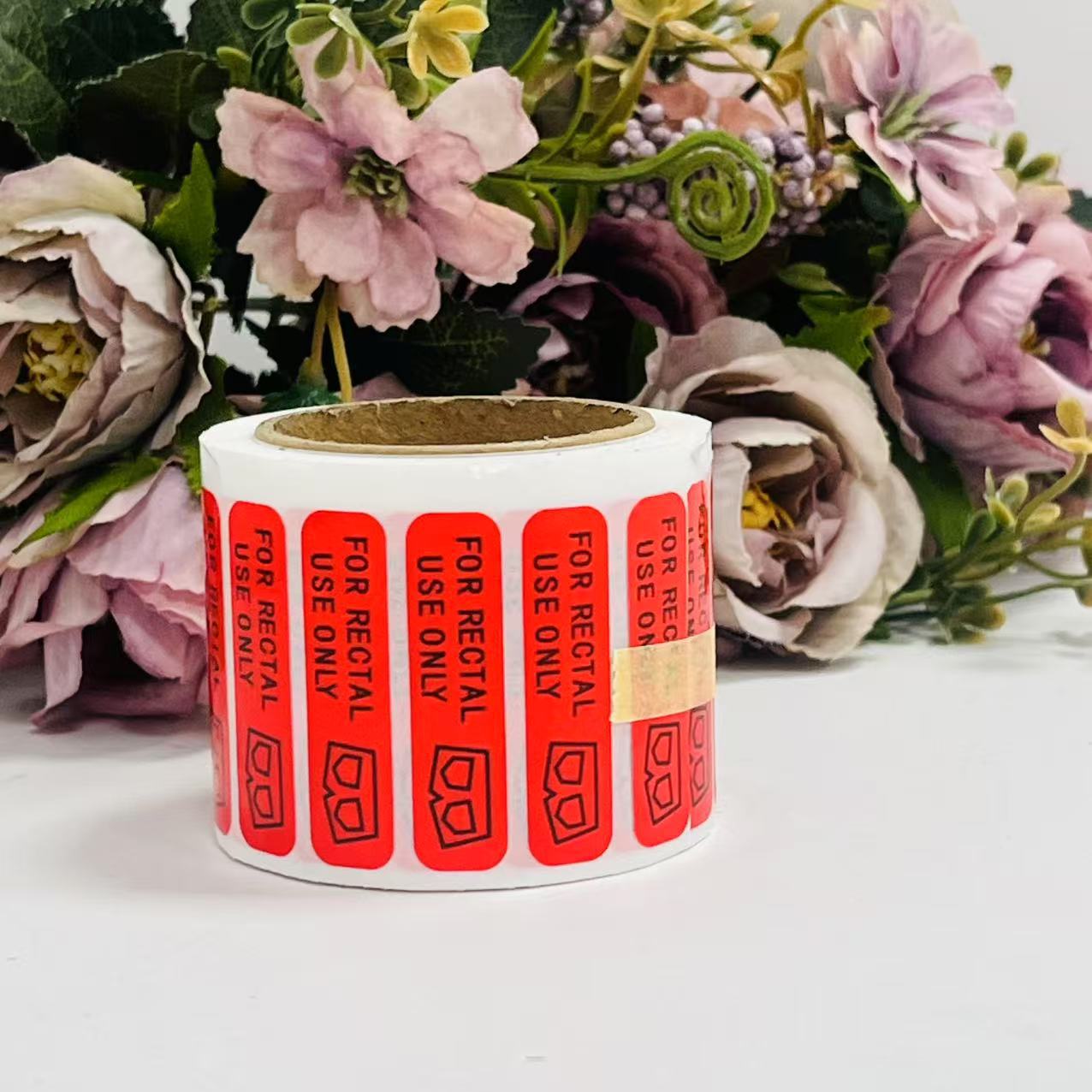 "For Rectal Use Only" Waterproof Prank Label – Funny Sticker Roll