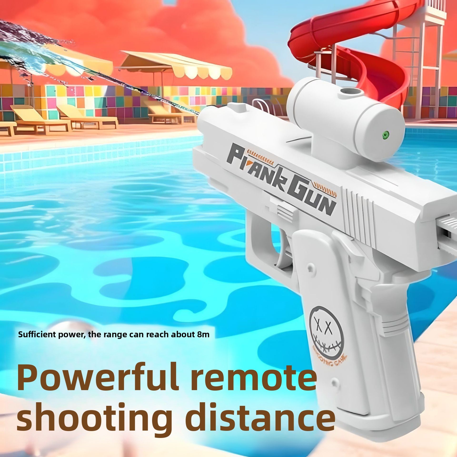 Reverse Spray Mini Water Gun – Funny Self-Prank Toy for Parties
