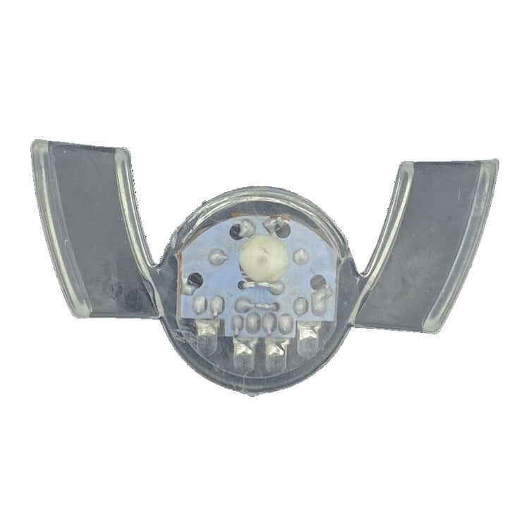 Flashing LED fake teeth toy, perfect for Halloween fun, cosplay, and creating unforgettable memories!