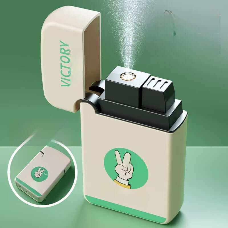 Mini Water Gun Lighter Prank Toy – Funny Pressure Spray Gag for Parties