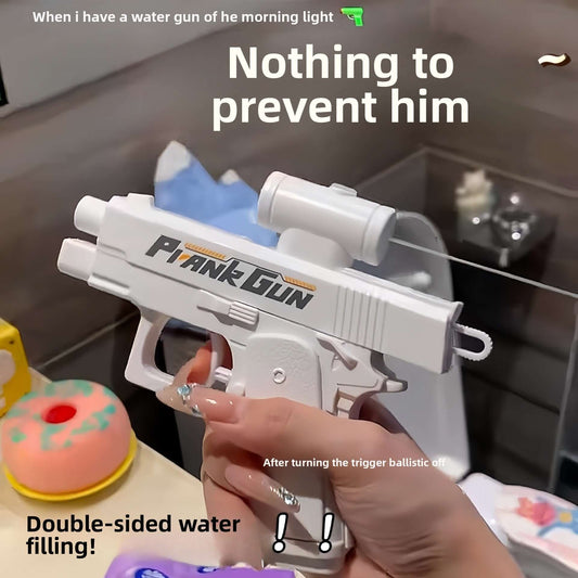 Reverse Spray Mini Water Gun – Funny Self-Prank Toy for Parties